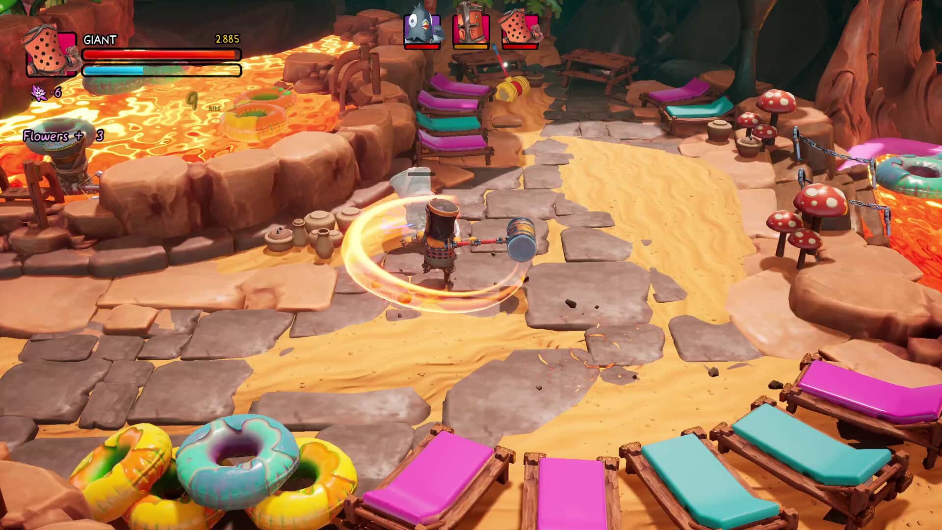 大头盔英雄 Big Helmet Heroes 中文版全息投影
